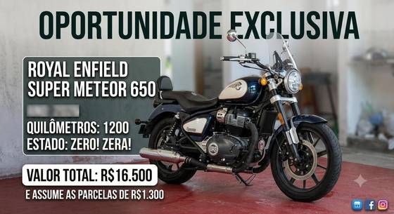 ROYAL ENFIELD METEOR 650 INTERSTELLAR ROYAL ENFIELD METEOR 650 INTERSTELLAR